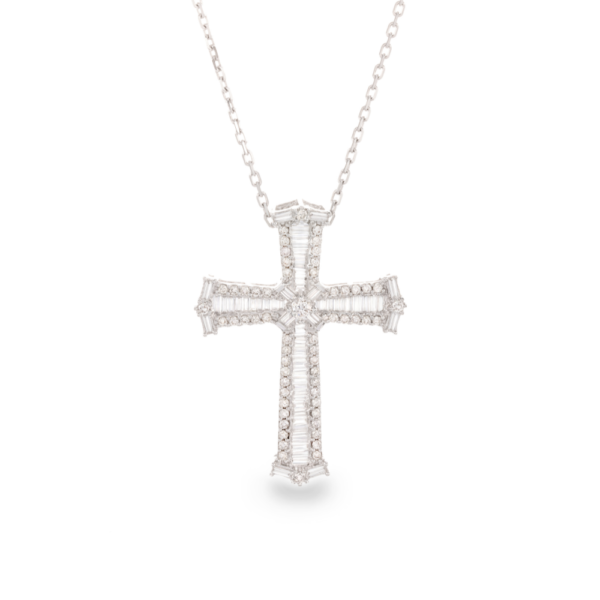 Purity Line Diamond Cross