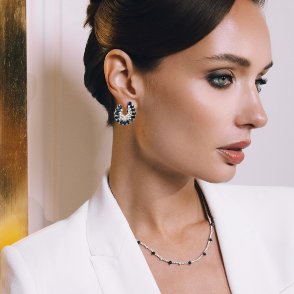 Midnight Halo Earrings